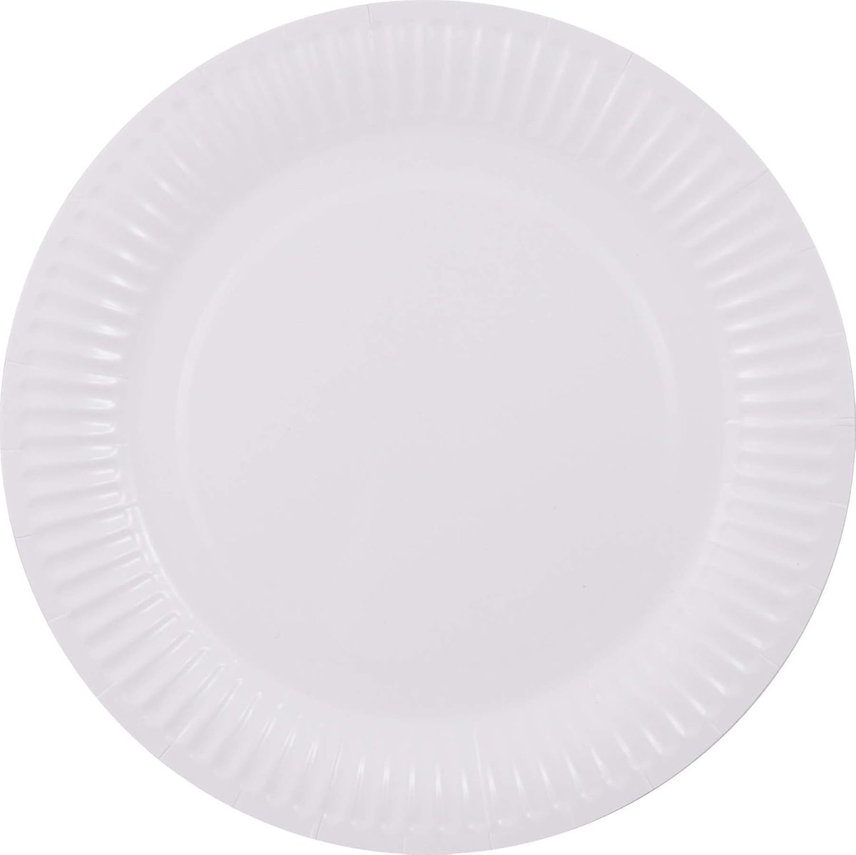Kartonnen borden rond 23 cm - 50/100/500/1000 stuks