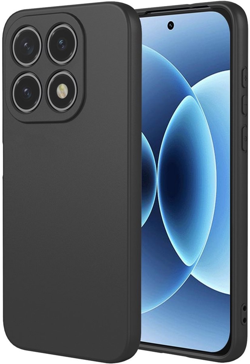 Coverup Hoesje - Geschikt voor Xiaomi 17 Hoesje - Coverup Colour TPU Back Cover - Zwart