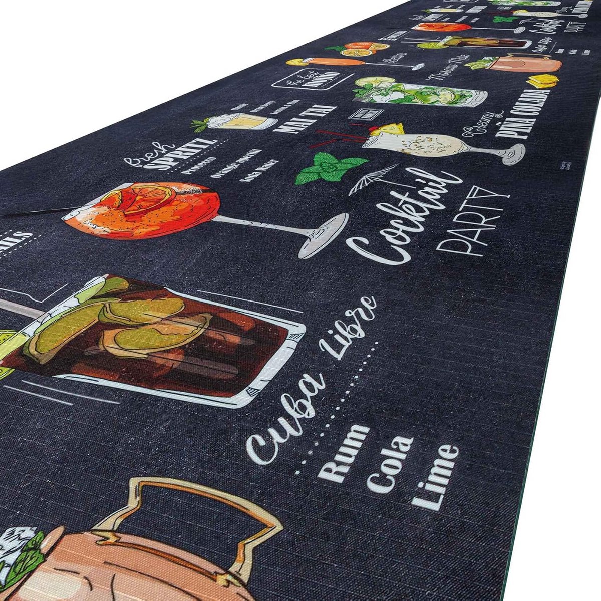 Keukentapijt Antislip Wasbaar 100 x 52 cm