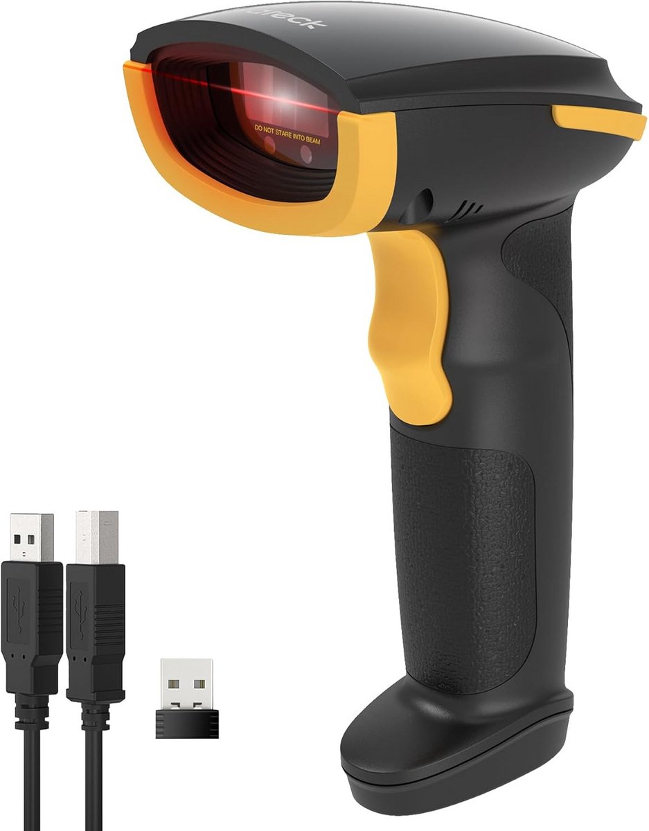 Draadloze 1D Barcodescanner met Bluetooth en Handmatige Modi