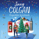 Boekomslag met illustratie van een stel op weg naar kerst in Londen, met de rode telefooncel en Big Ben.