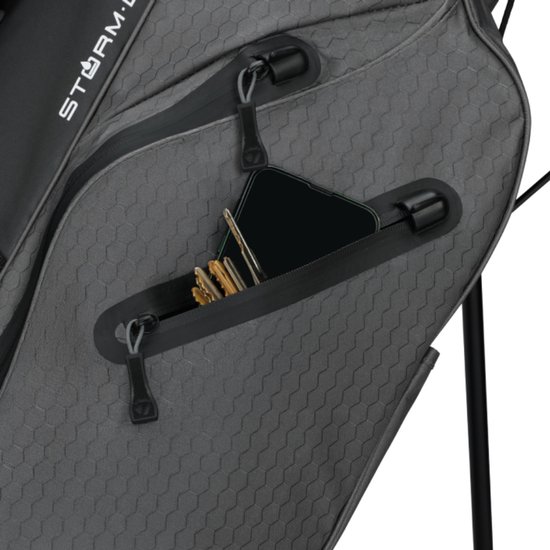 TaylorMade StormDry Waterproof Standbag 2026 - Grijs Zwart — afbeelding 5
