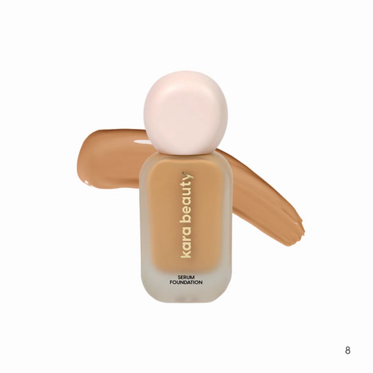 Kara Beauty - GNO - Serum Foundation - 08 Honey Beige - Vegan - Foundation - 30 ml