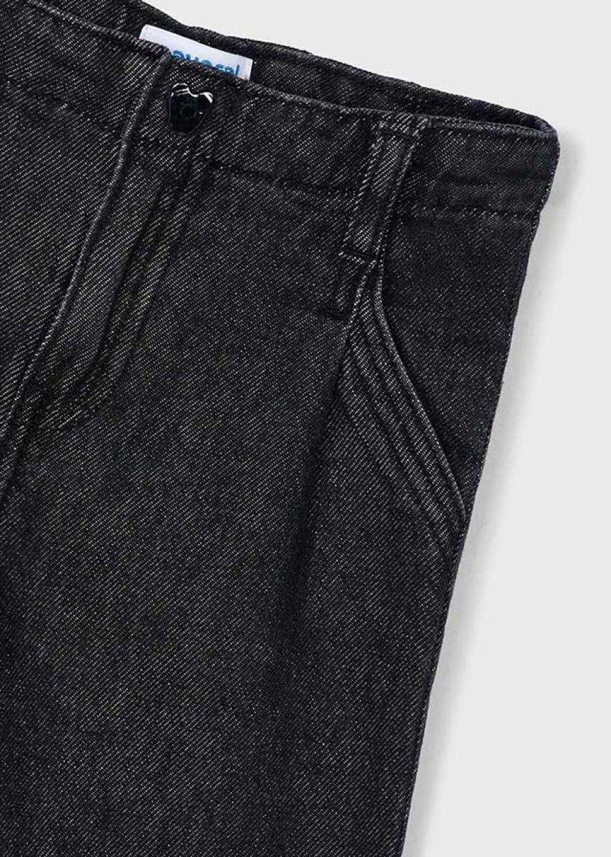 MAYORAL - Meisjes broek - Maat 134 - Meisjes - ZWART -