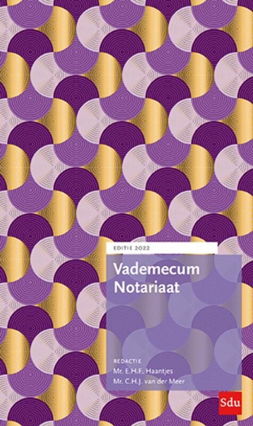 Vademecum Notariaat 2022 - cover