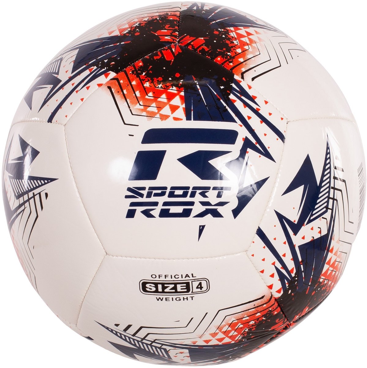Voetbalbal Rox R-inter Blanco/Azul/Black - 30
