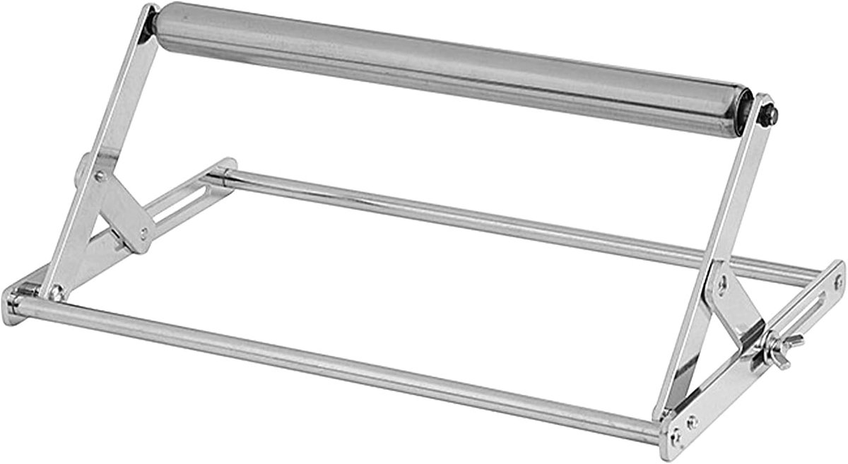 Zaagtafel Ondersteuning - Verstekzaagstandaard - Nauwkeurig Zagen - In hoogte verstelbaar - Breed 30cm - Zilverkleurig