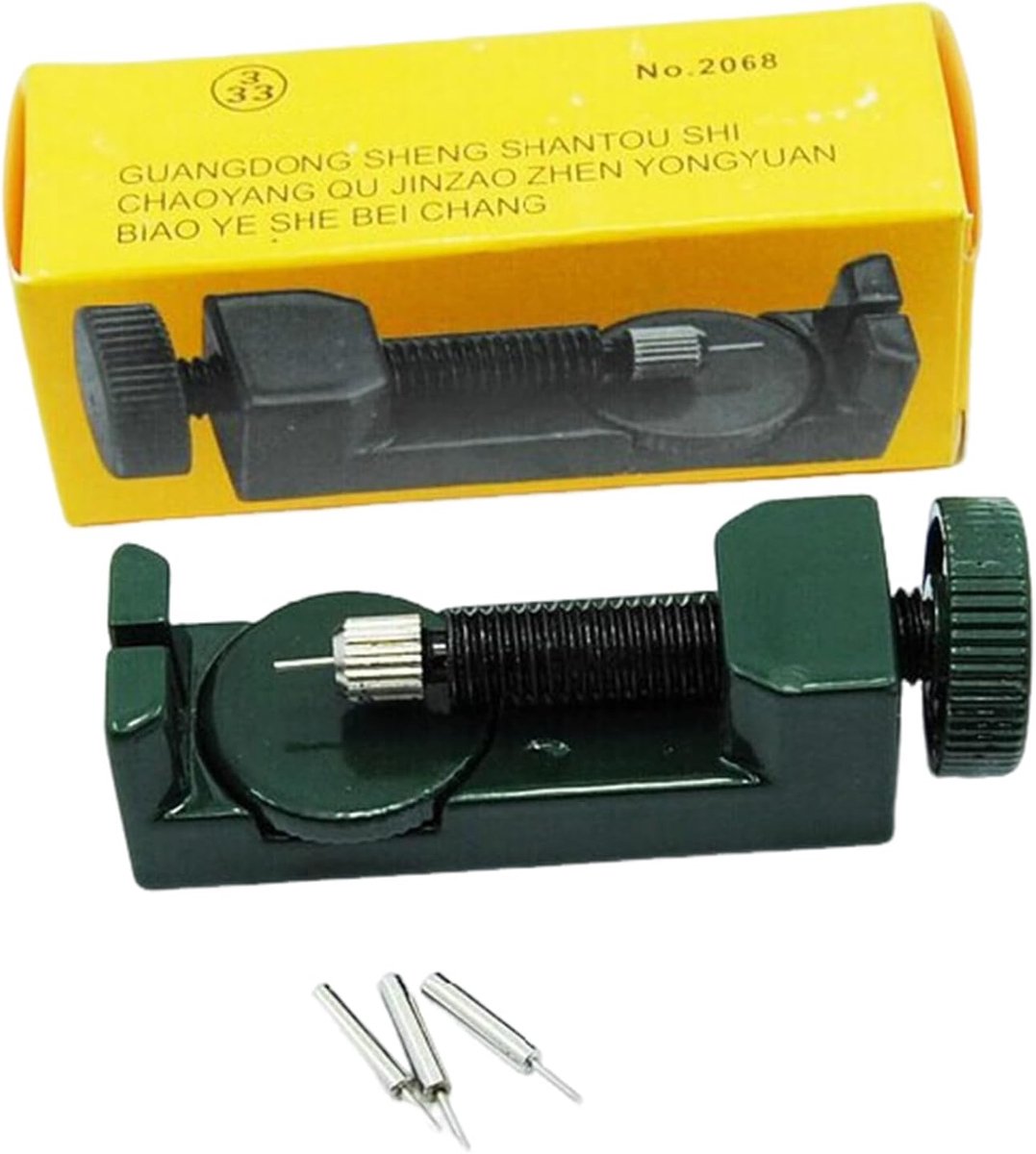 Horloge Band Versteller - Horloge Reparatie Set - Bandjes Aanpassen - In Hoogte Verstelbaar - 6.6 cm Lengte - Groen
