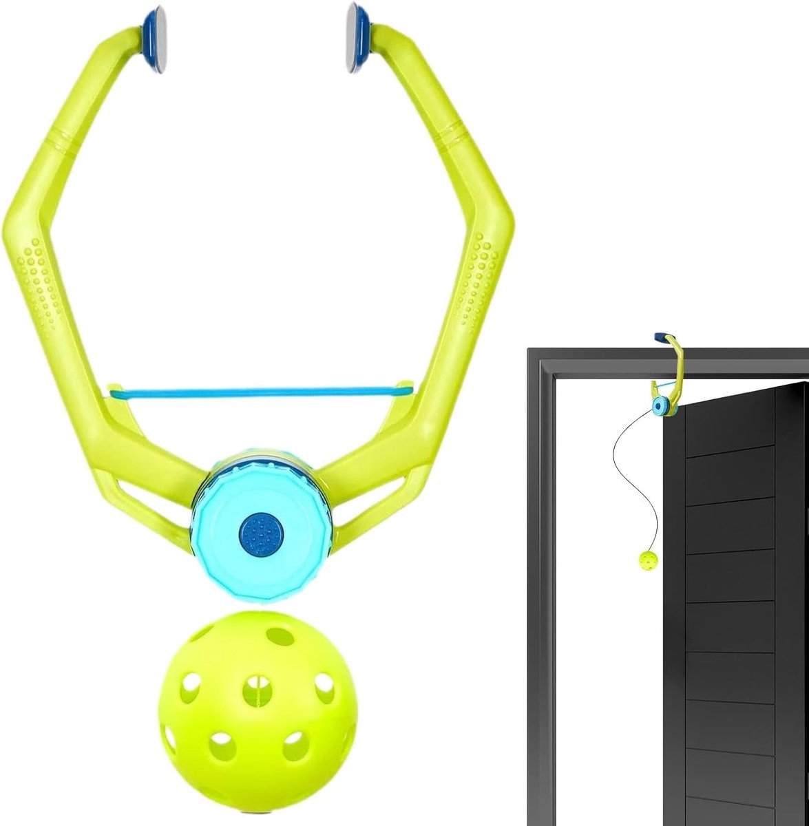 Deurkozijn Pingpong Trainer - Indoor Tafeltennis Spel - Vaardigheden Verbeteren - Ophangbaar Binnen - 15x23cm - Niet gespecificeerd
