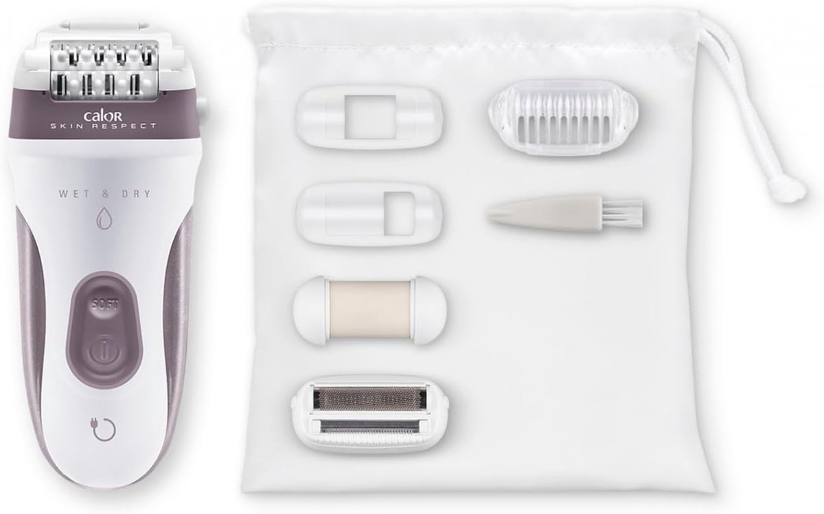 Epilator Huid Respect - Ontharingsapparaat - Gladde Huid - Zacht Glijdend Materiaal