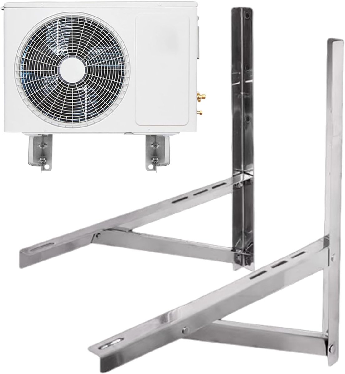 Airco Montage - Buitenunit Houder - Stabiliteit Buiten - Roestvrij Staal - Verschillende Maten