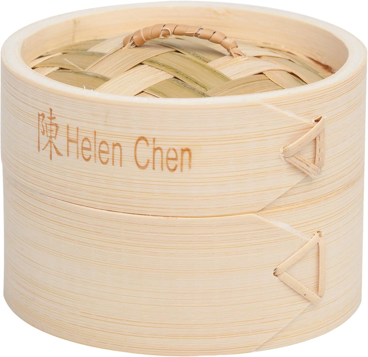 Bamboe Stoommand - Dim Sum Mand - Gezond Koken - Natuurlijk Materiaal - 10cm Doorsnee - Natuurlijke Bamboe