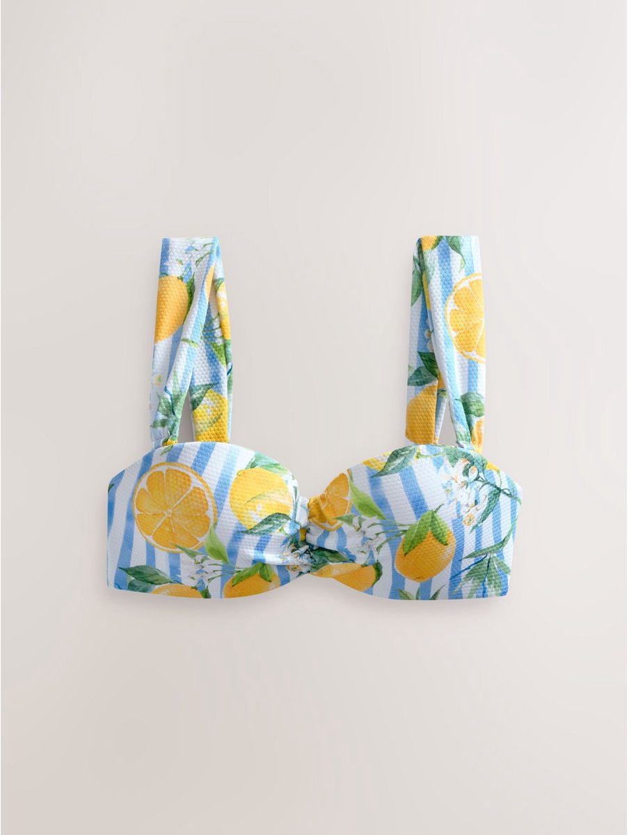 Next - Dames - Bandeau-bikinitop met beugel - Wit