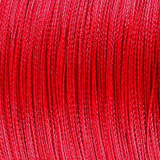 Gevlochten Vislijn - PE Visdraad - Zeevissen Vissen - 4 Strengen Sterk - 300m 50LB - Rood — afbeelding 2