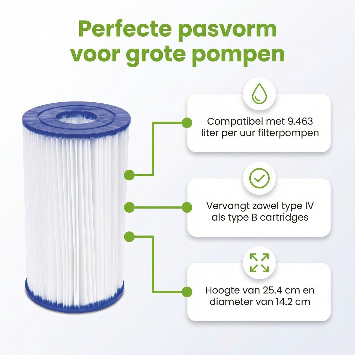Bestway Filtercartridge type IV