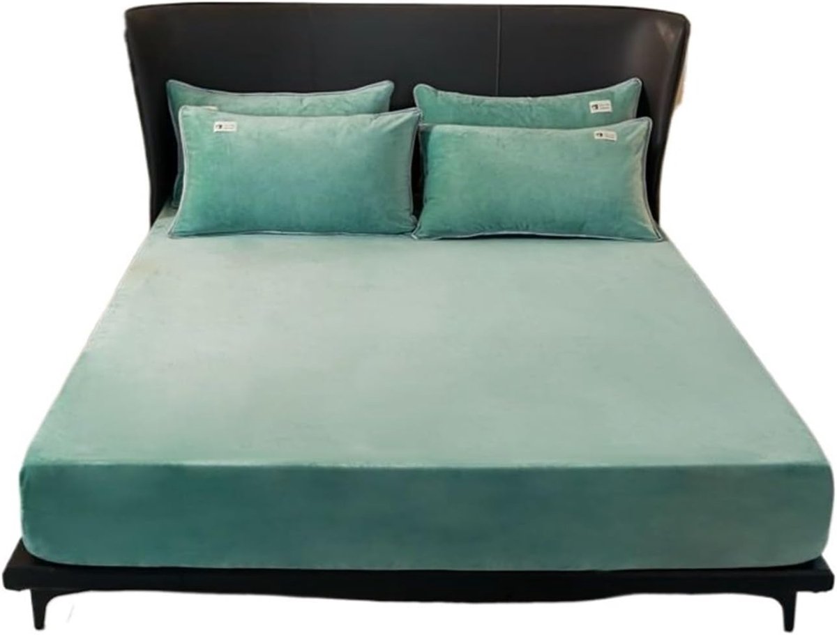 Zacht hoeslaken - Beddengoed - Slaapkamer comfort - Elastische banden - 120 x 200 cm - Gro