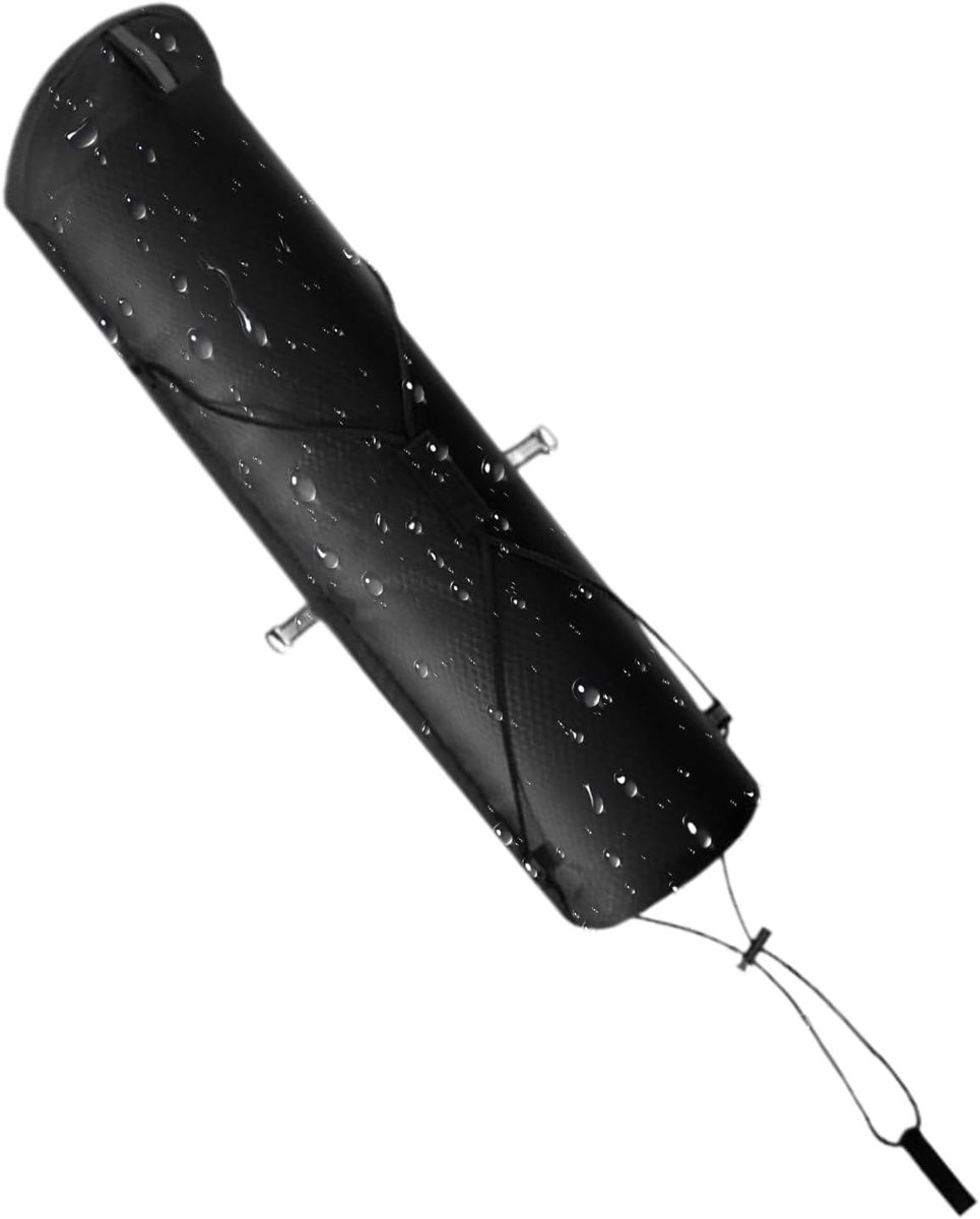 Opbergbuidel Stokken - Draagtas Wandelstokken - Outdoor Kamperen - Stevig Oxford-doek - 40x10cm - Zwart