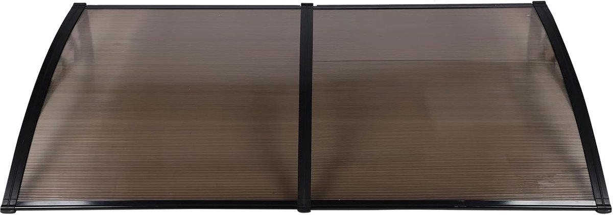 Raamluifel Buitenluifel - Regen Valbeschermer - Terras Entree - Solide Constructie - 300 cm 200 cm - Bruin