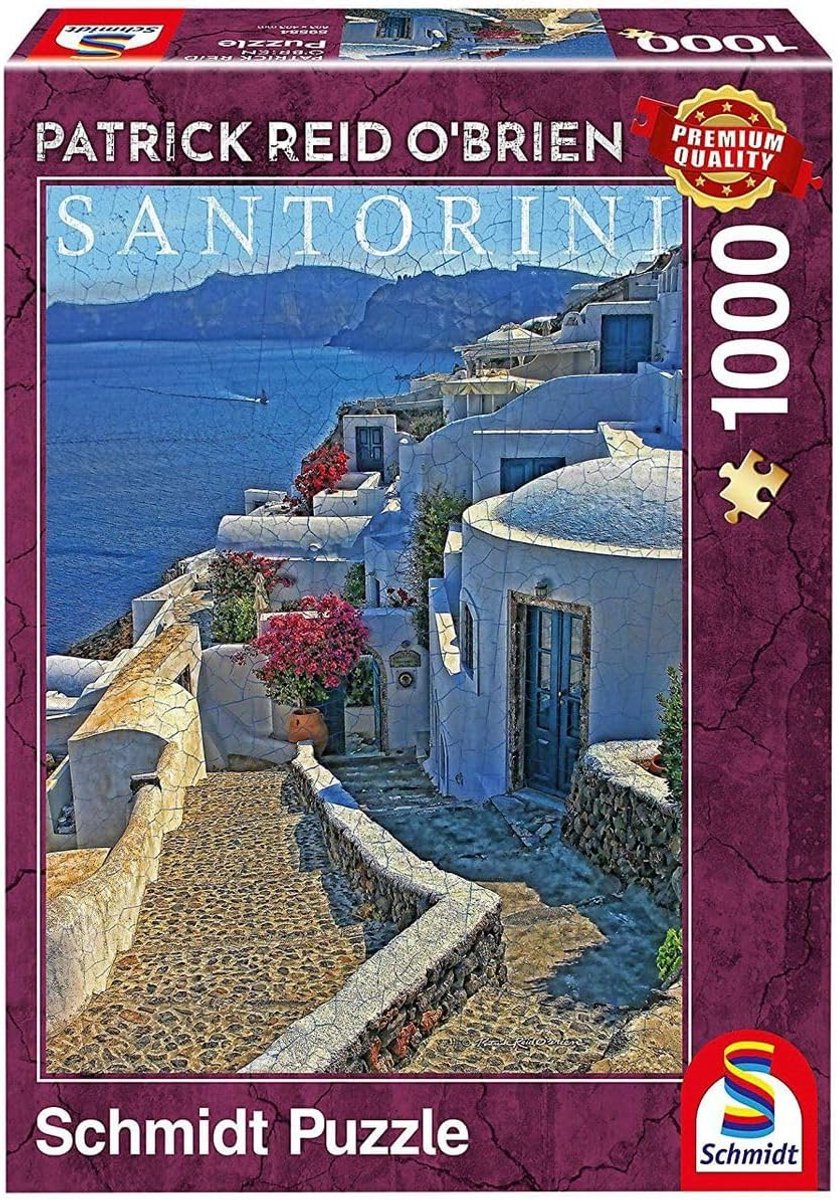 1000 Stukjes Puzzel - Jigsaw Puzzel - Ontspanning Thuis - Gedetailleerd Kunstwerk - 35 x 25 x 8 cm