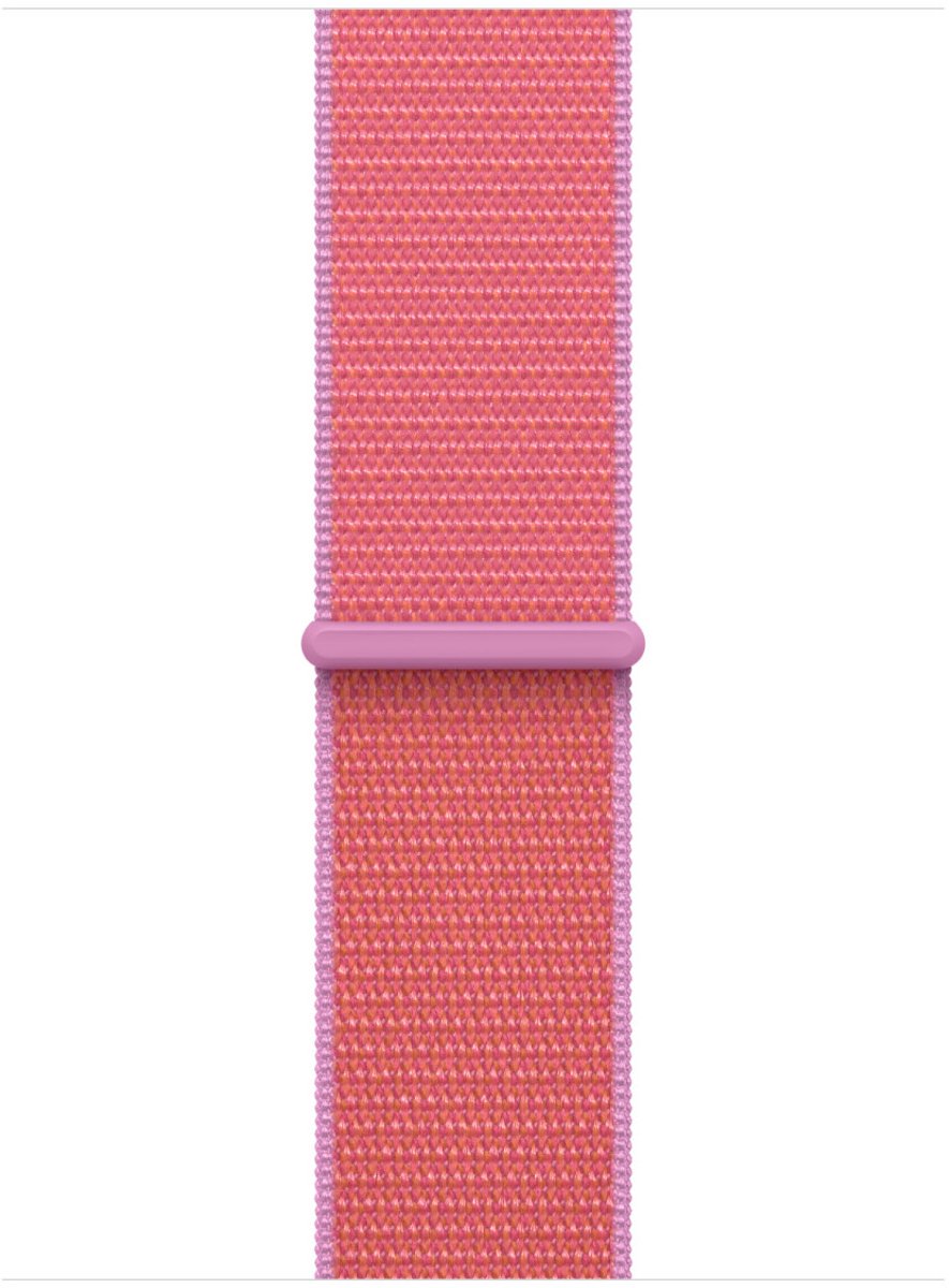 Geweven sportbandje - Guaveroze (42 mm)