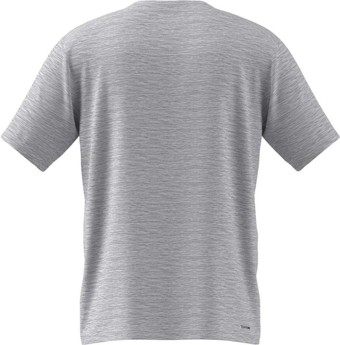 ADIDAS we flex t Training t-shirt korte mouw heren Grijs