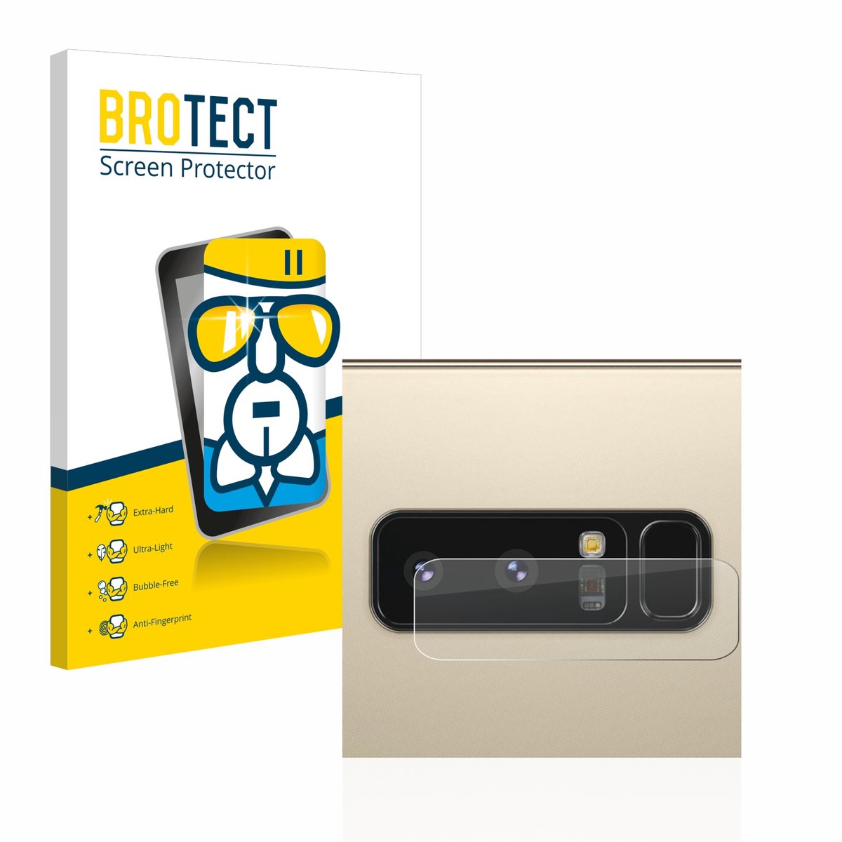 Screenprotector voor Samsung Galaxy Note 8 (ALLEEN Camera Lens) Beschermglas transparant