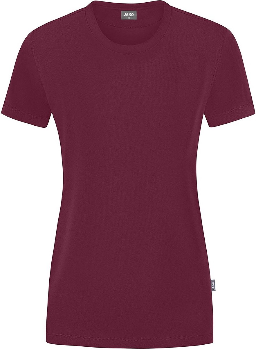 Jako Doubletex T-Shirt Dames - Kastanje | Maat: 40
