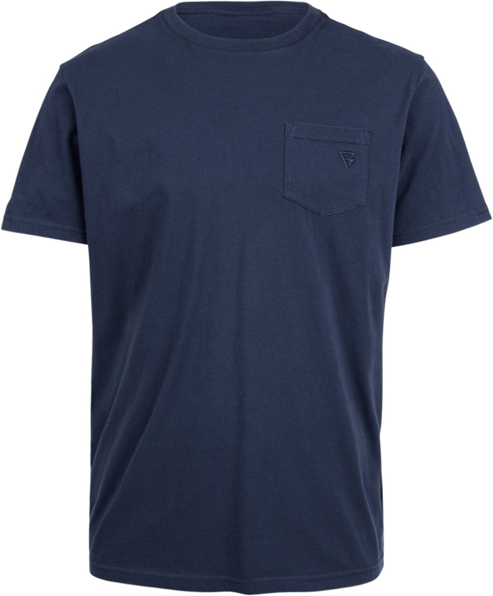 Brunotti Axle T-Shirt Indigo T-Shirt Heren 100% Katoen S Blauw