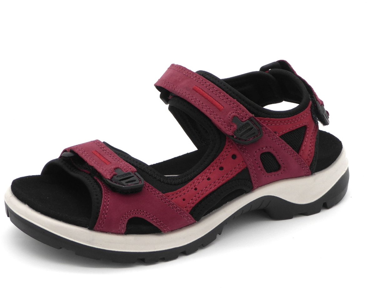 Ecco Damen Sandalette Rec.offroad in rot