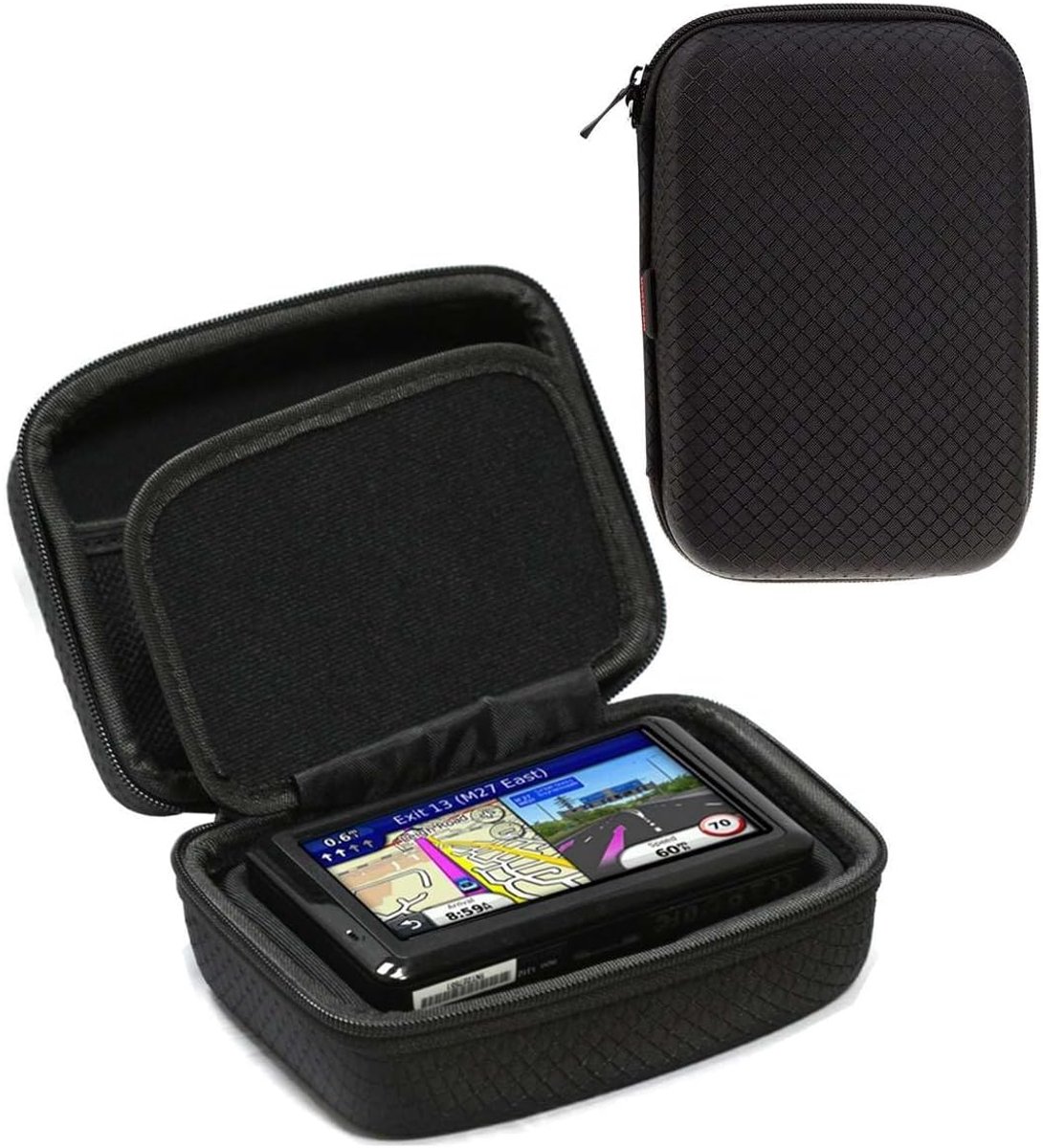 Horlogekast - Beschermhoes GPS - Reizen Auto - Robuuste Bescherming - Zwart