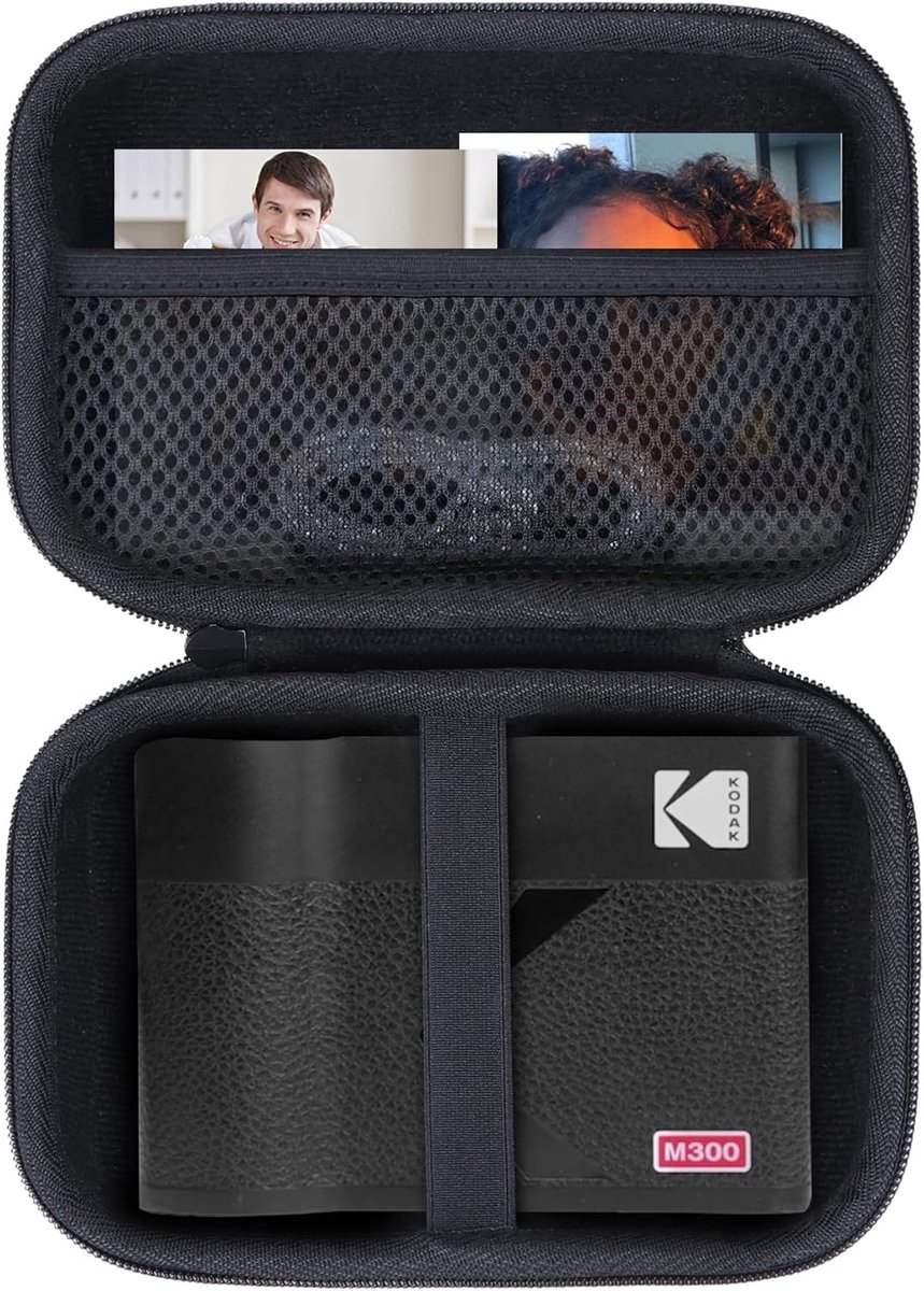Harde Opbergtas - Draagbare Fotoprinter Tas - Fotoprinter Beschermen - Perfecte Pasvorm - 19 x 142 x 711 cm - Zwart