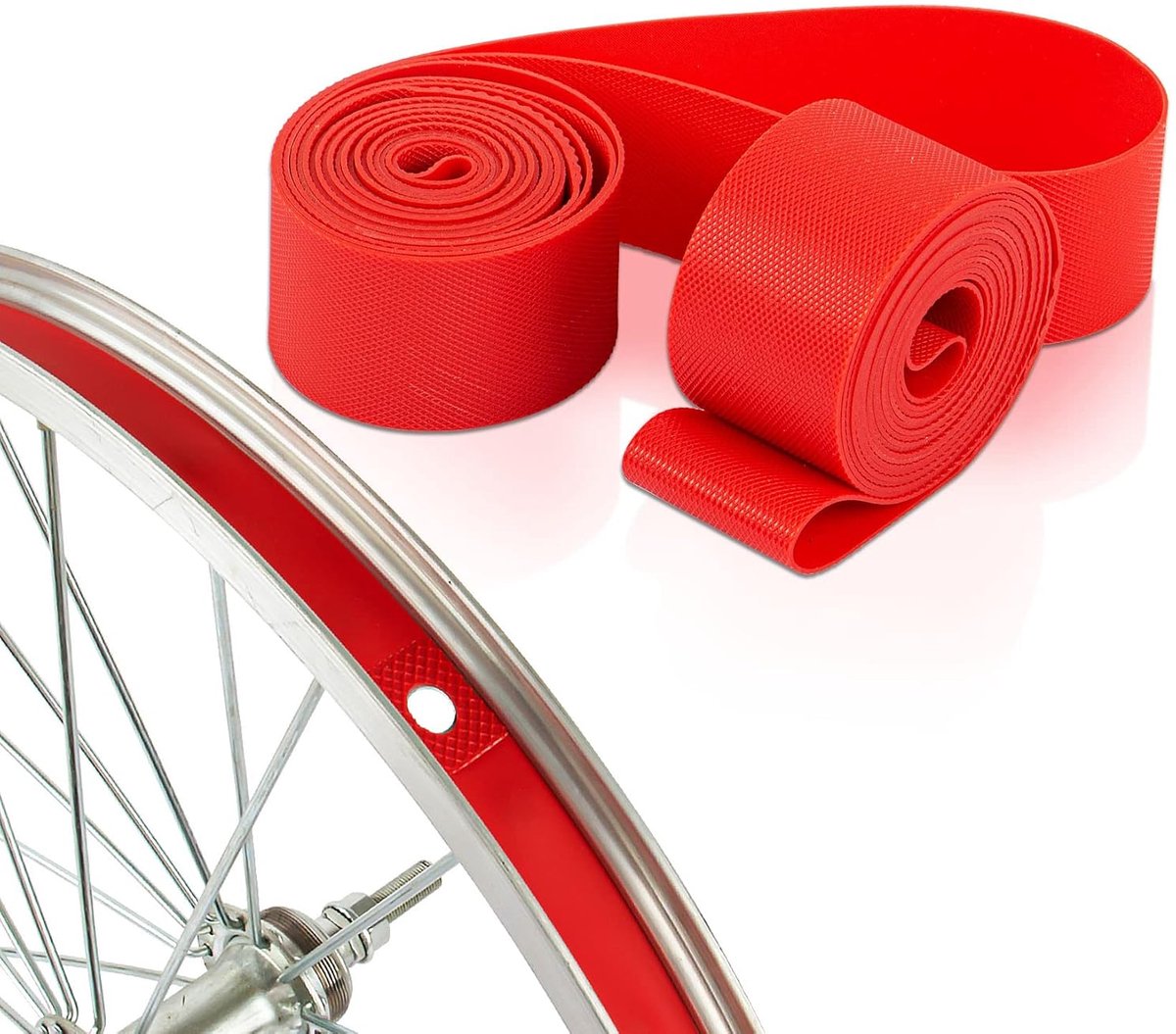 Fiets Velg Liner - Velglint Band - Bescherming Band - Nylon Materiaal - 29 inch - Rood