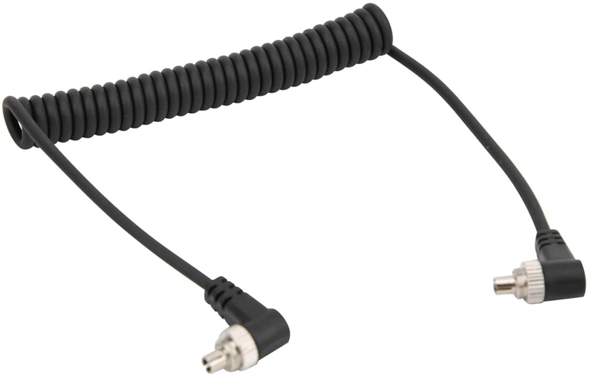 Sync Kabel - Camera Verbinding - Flits Fotografie - Schroef Lock - 100cm Lengte