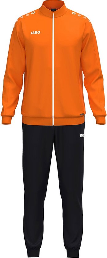 JAKO - Trainingspak Polyester Classico, Uniseks-Volwassene, Neon-Oranje, L