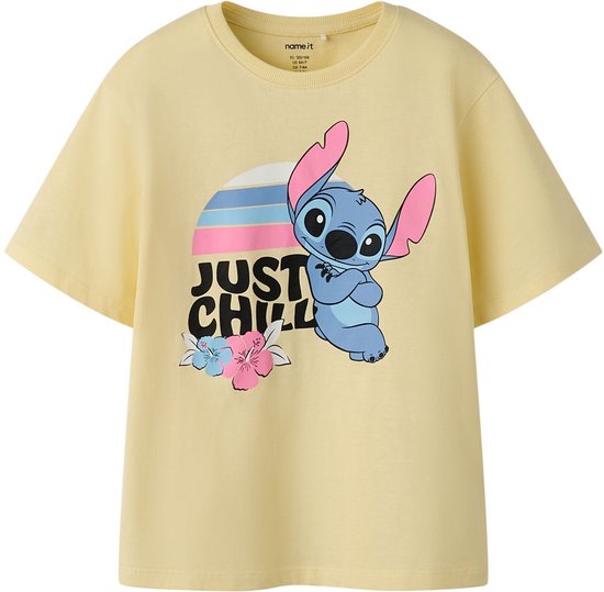 NAME IT - NKFAFTA STITCH SS NREG TOP BOX WDI - Filles - T-shirts