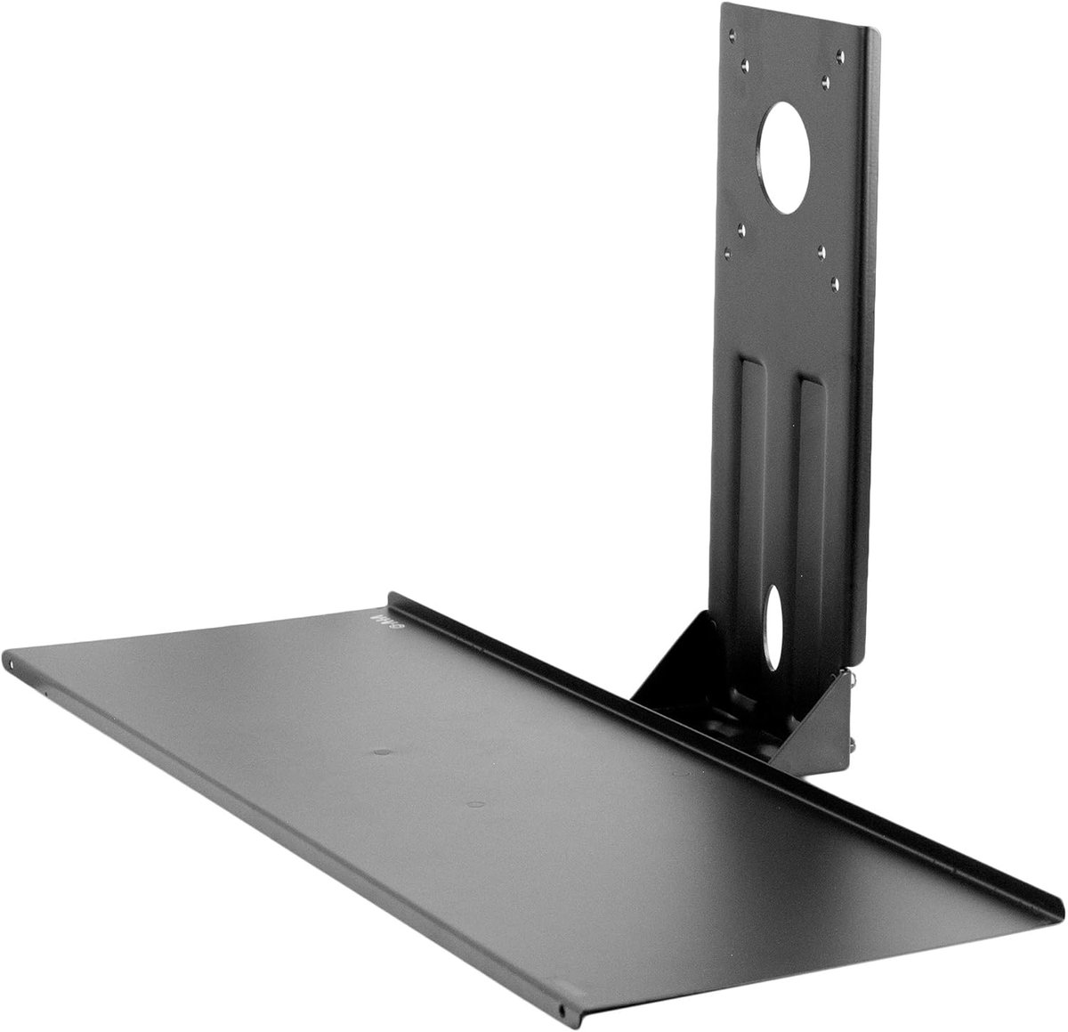 Toetsenbord Lade - Muis Platform - Staand Werken - VESA Bevestiging - 64.8 x 23.6 cm - Zwart