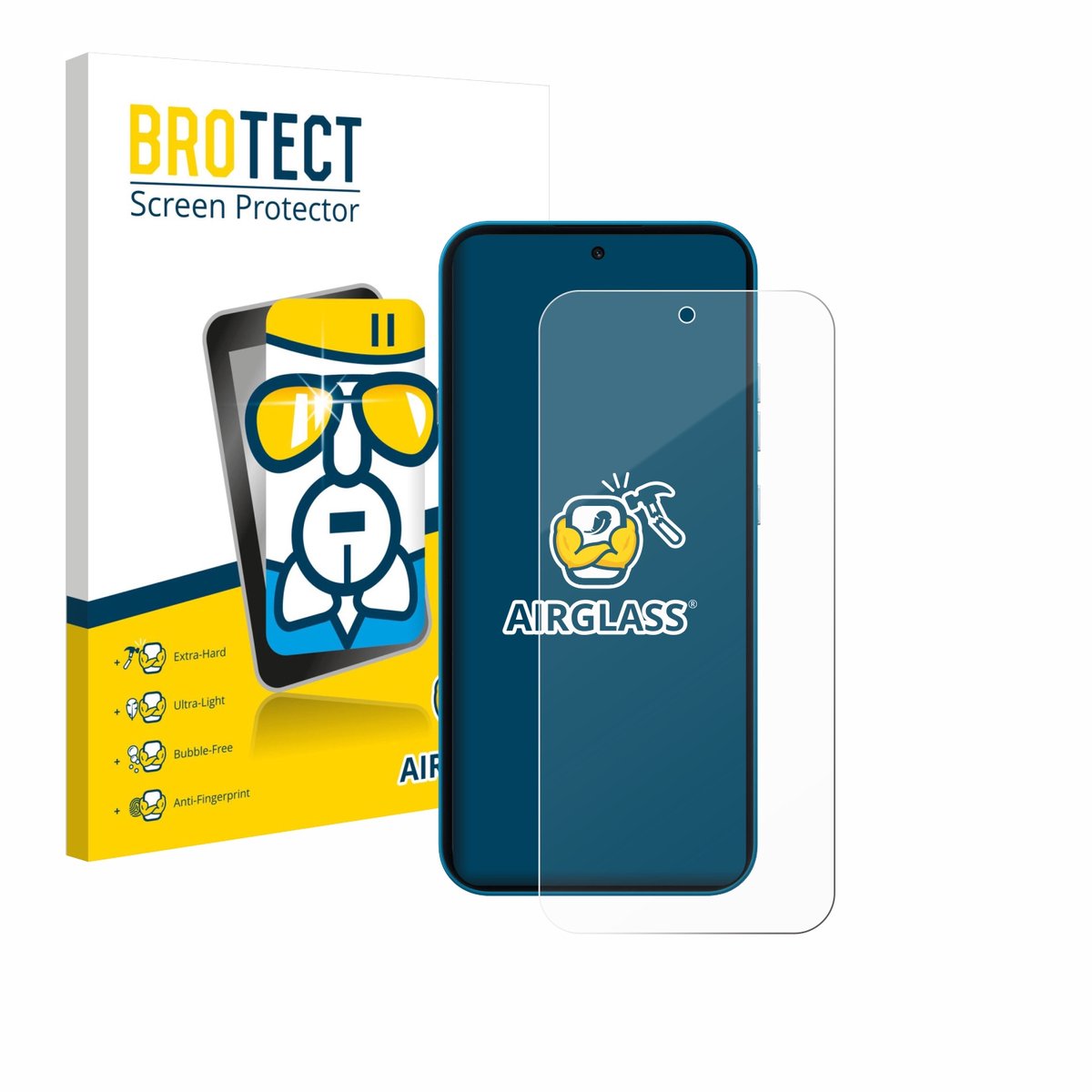 Screenprotector voor Nothing Phone (4a) Beschermglas transparant