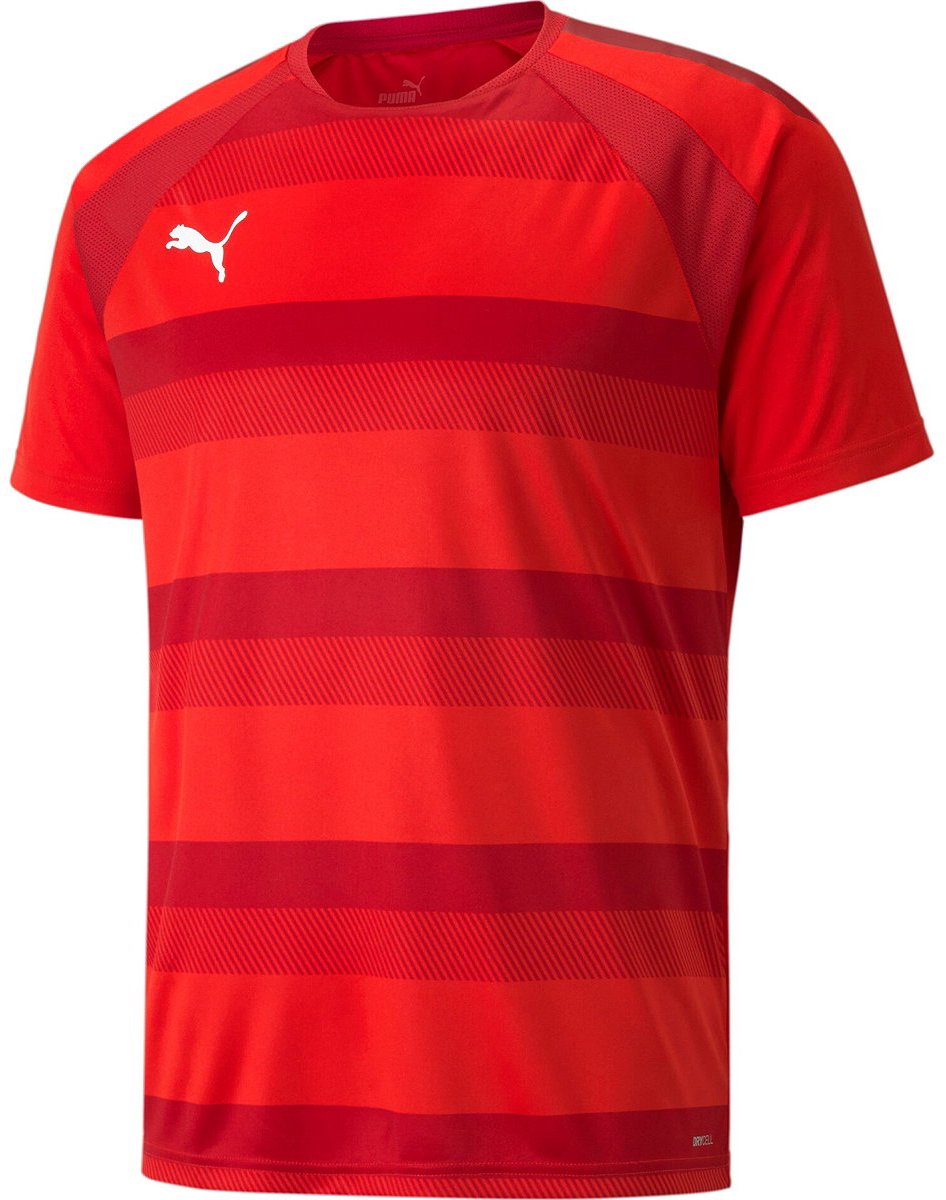 Puma Teamvision Shirt Korte Mouw Kinderen - Rood | Maat: 176