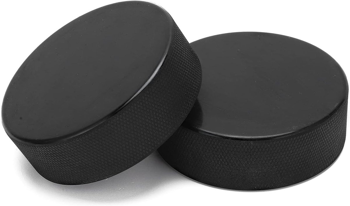 Ijshockeypucks Set - Oefenpucks Training - Sport Training - Officiële Regelgeving - Diameter 3 Inch - Zwart