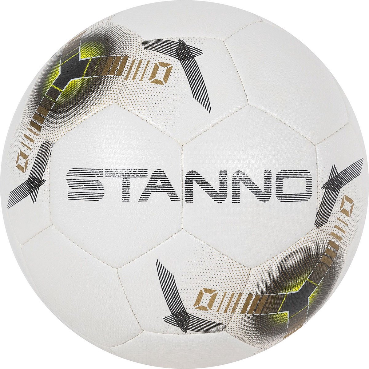 Stanno Colpo II Trainingsbal - Wit / Goud | Maat: 4