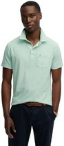 Superdry Poloshirt Classic Cotton Linen Polo M1110486a 8wd Fresh Mint Green Mannen Maat - XL