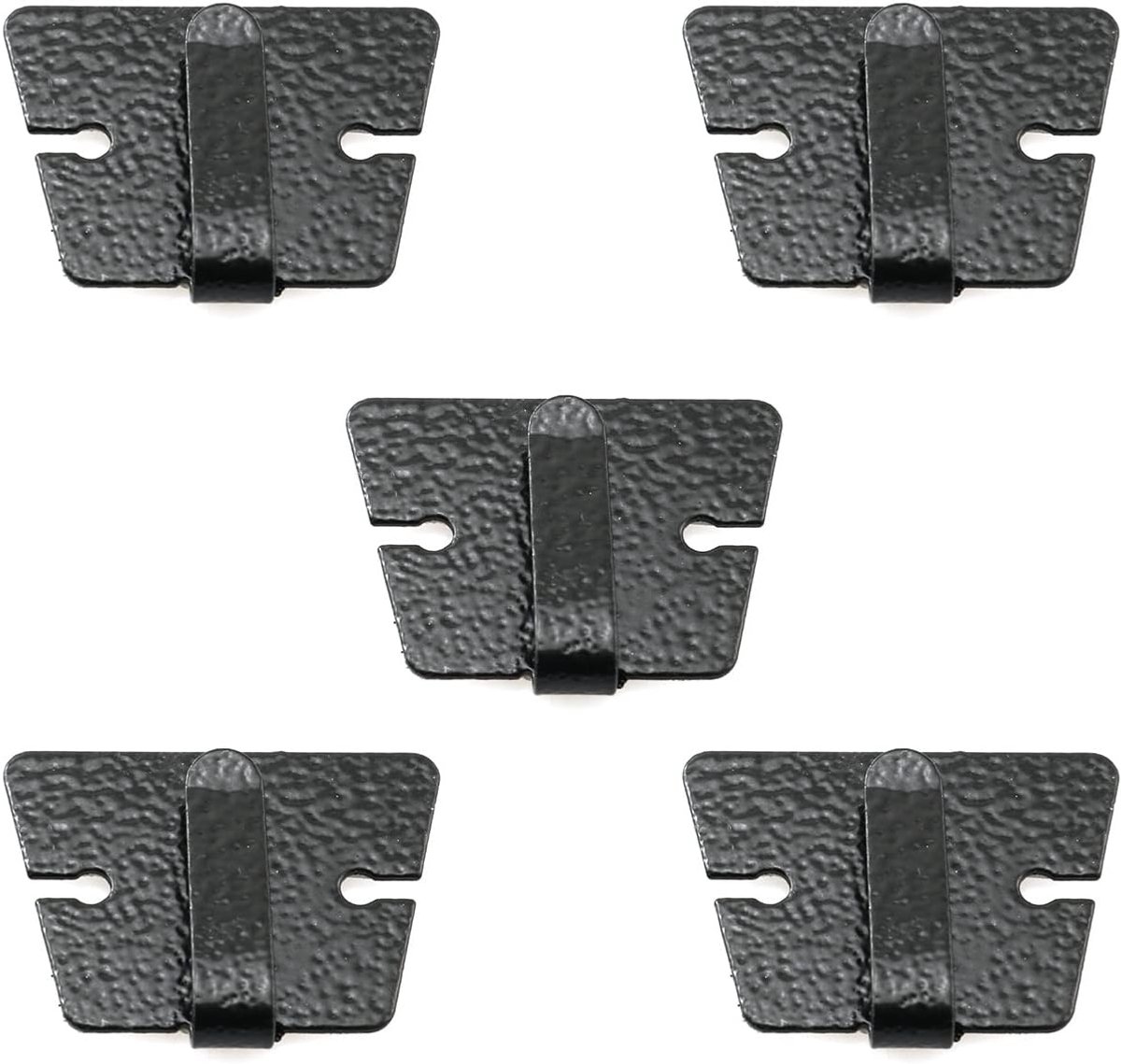 Microfoon Houder Clips - Radio Beugel Klem - Auto Installatie - Zonder Schroeven - Zwart