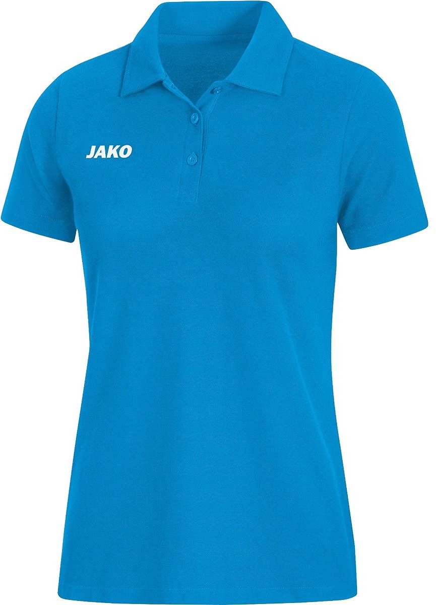 865x1200.jpg Jako Base Polo Dames - Jako Blauw | Maat: 36 - Afbeelding 1