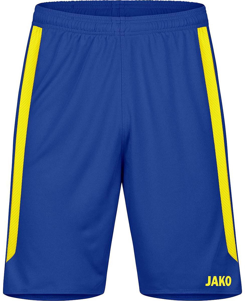 Jako Power Short Heren - Royal / Geel | Maat: XXL