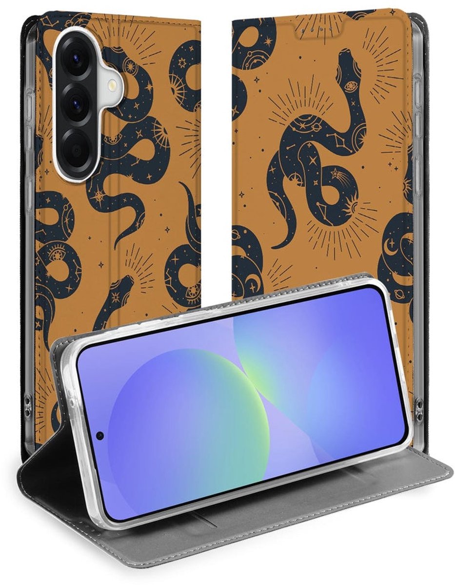 Bookcase Hoesje Samsung Galaxy A37 Snakes