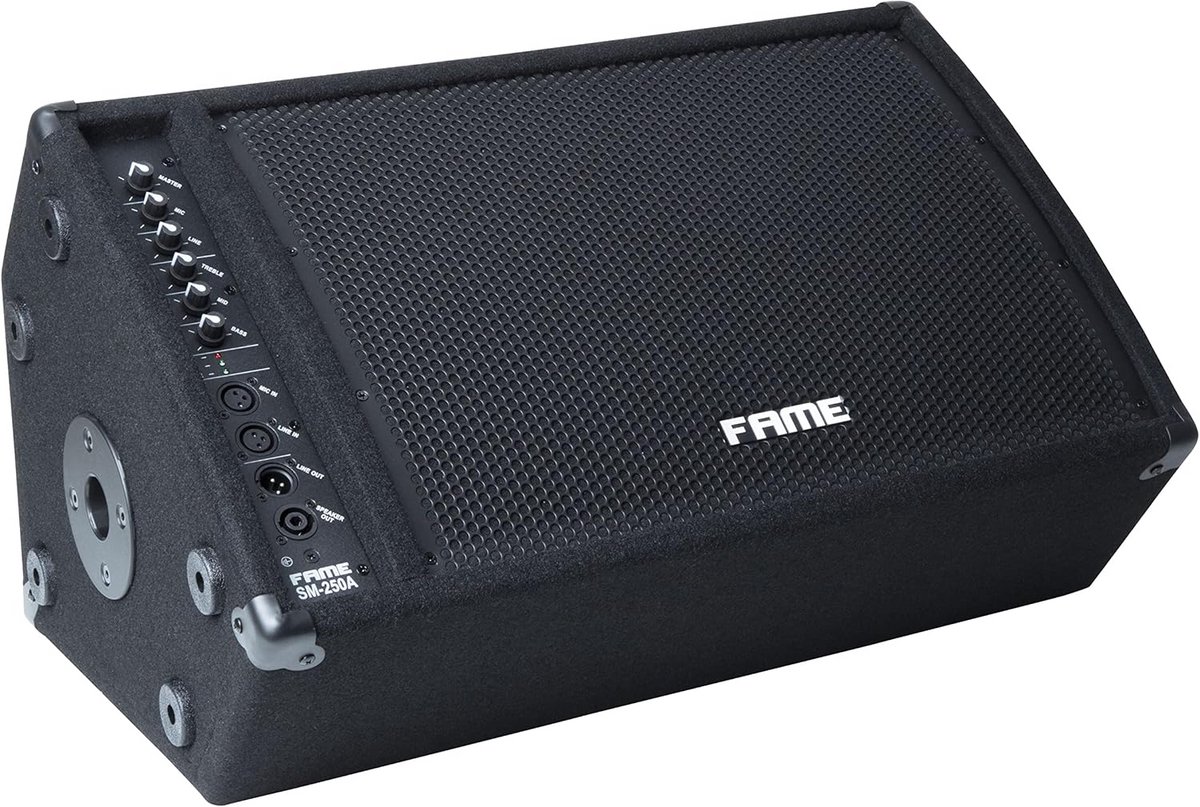 Actieve 12 inch 2-weg studiomonitor voor podium en repetitieruimte