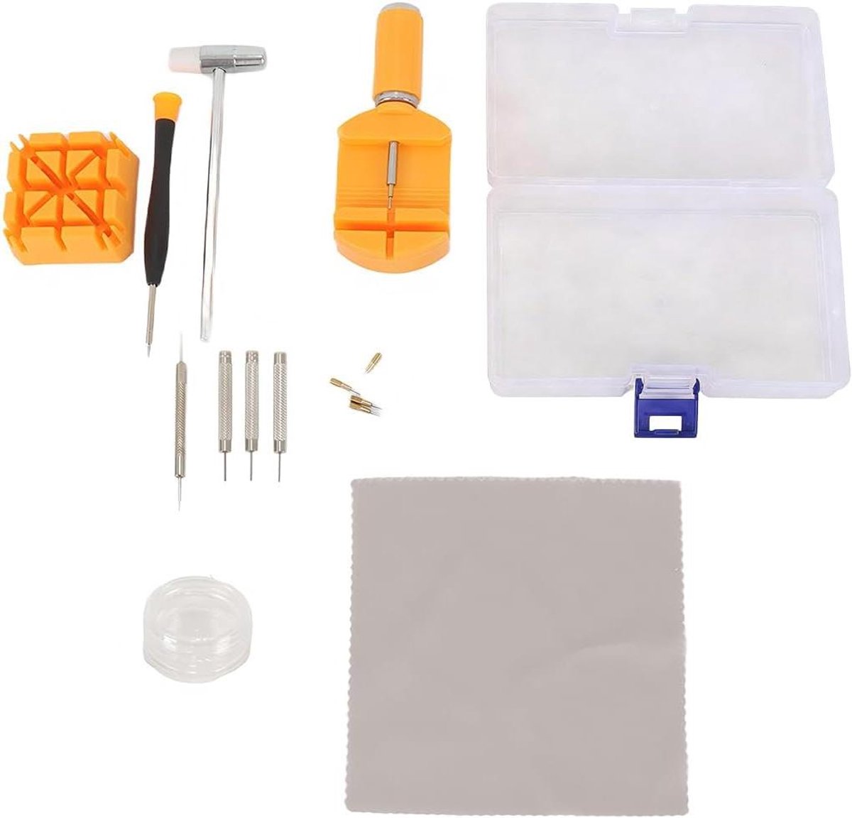 Horlogeband Toolset voor Band Verwijderen met Reparatieschroevendraaier - Universeel Gebruik - Horlogeband Aanpassen Repareren - Praktisch Gereedschap