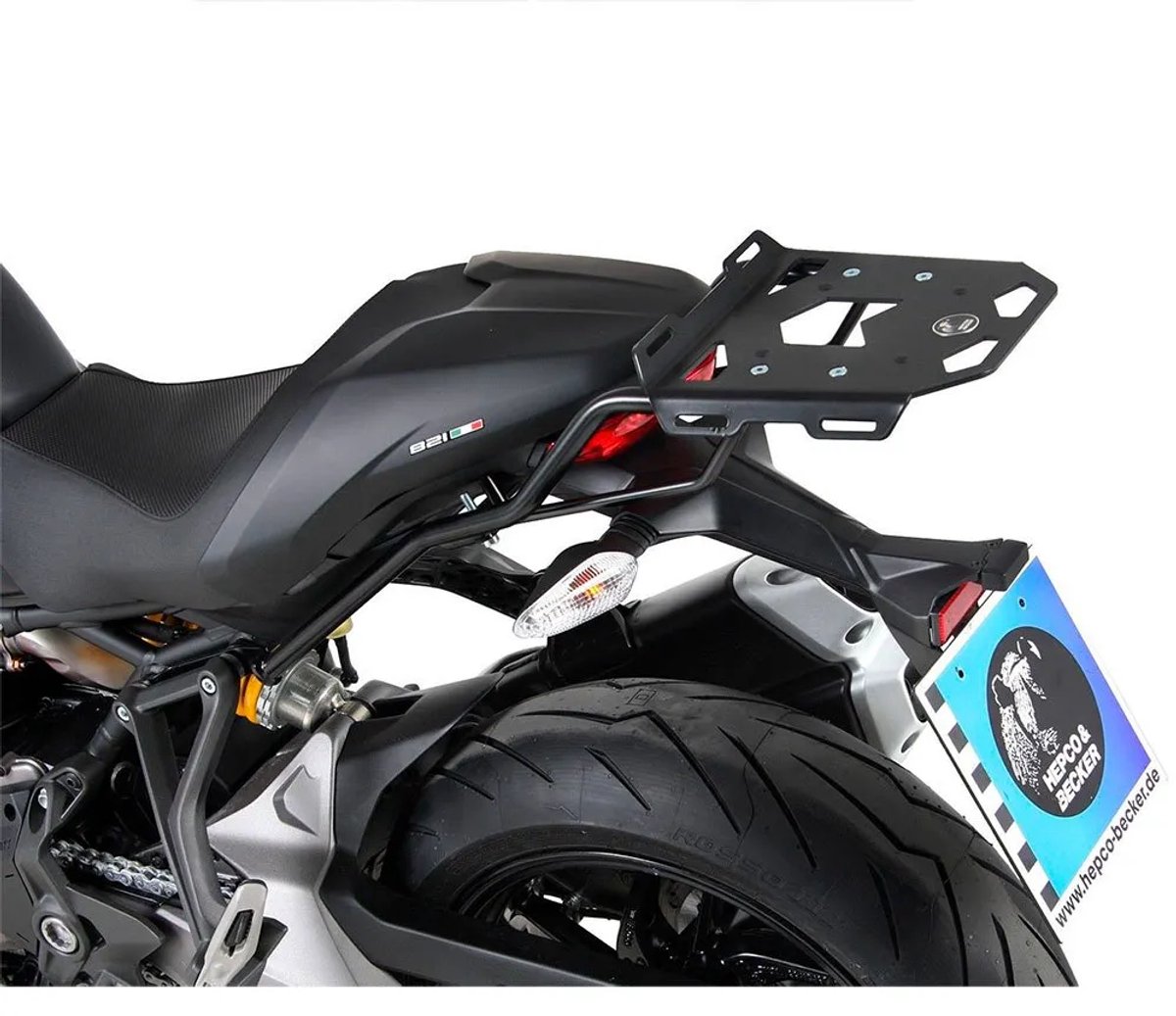 Hepco Becker Smartrack Ducati Monster 821 18 6607565 01 01 Bagagerek Zilver
