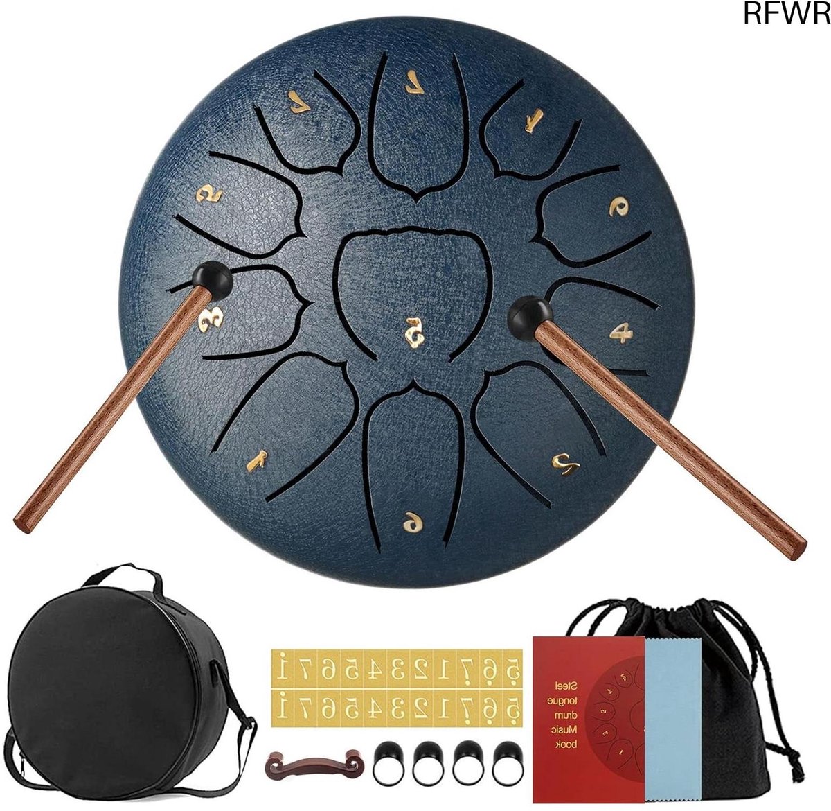 Handpan - Tongue Drum - Klankschaal - Meditatie - Relaxatie