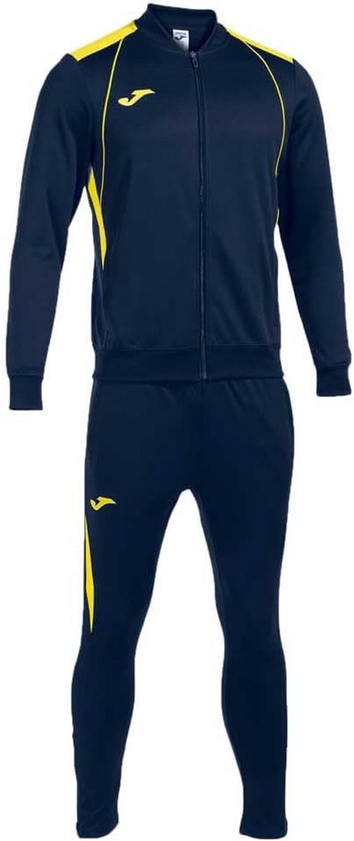 Sport Trainingspak Heren Dames Navy Blauw Geel Voetbal & Teamsport